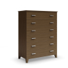 Sapporo Wood 6 Drawer Chest