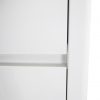 Sonja High Chest in White Lacquer, Close Up