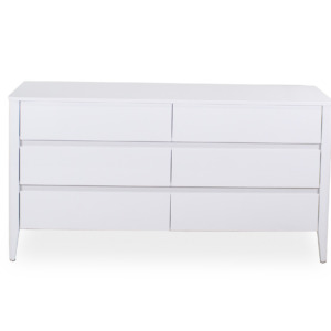 Sonja White Double Dresser Straight Sonja White Double Dresser Straight
