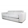 Dunbar Sofabed in New Club Frost Leather, Angle