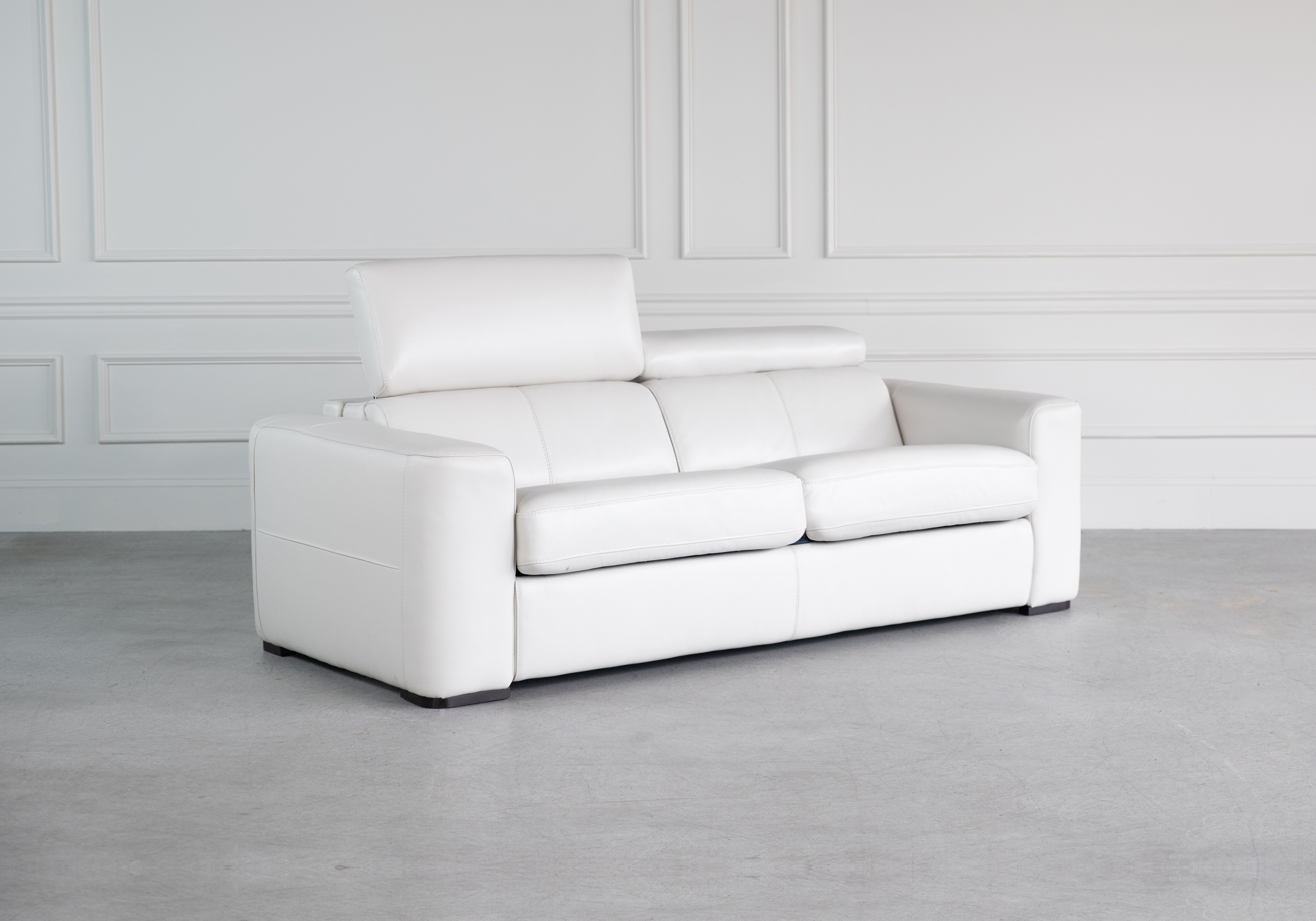 Dunbar Sofabed Frost Angle Headrest Up Dunbar Sofabed Frost Angle Headrest Up