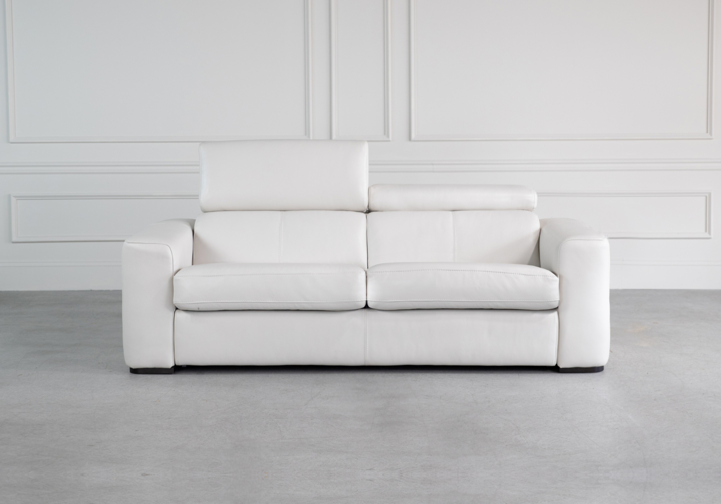 Dunbar Sofabed Frost Front Headrest Up