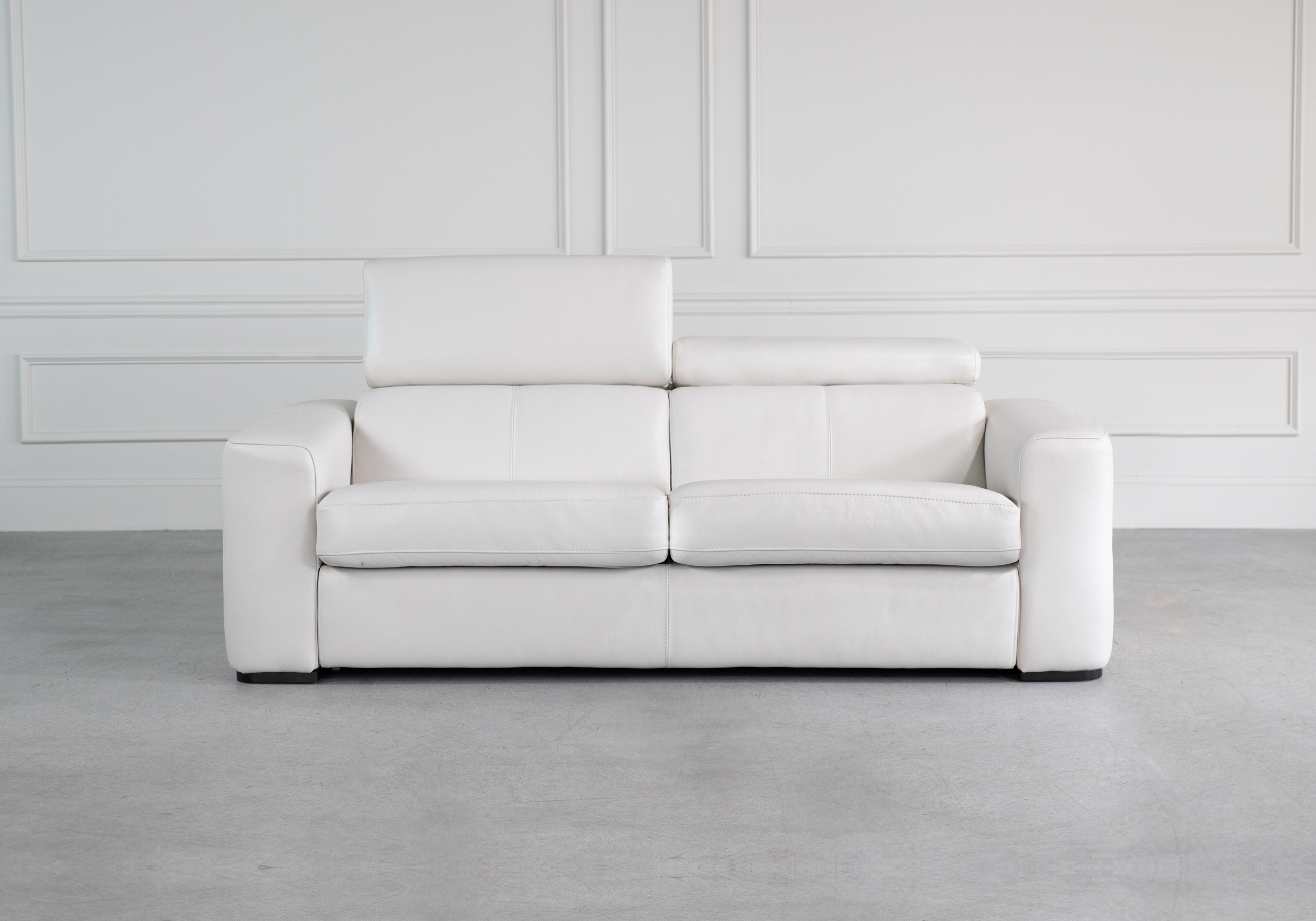 Dunbar Sofabed Frost Front Headrest Up