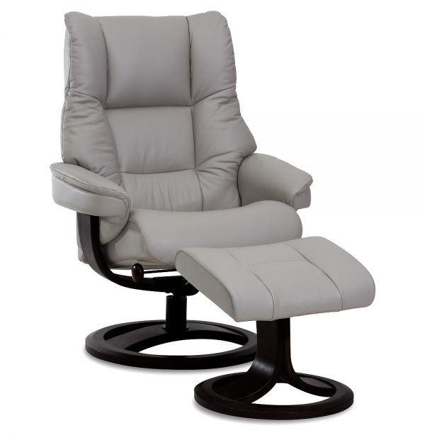 IMG Nordic 60 Recliner in Trend Cinder Leather