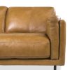 Jesper Loveseat Caramel, Close Up
