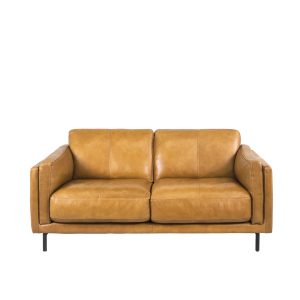 Jesper Loveseat Caramel, Front