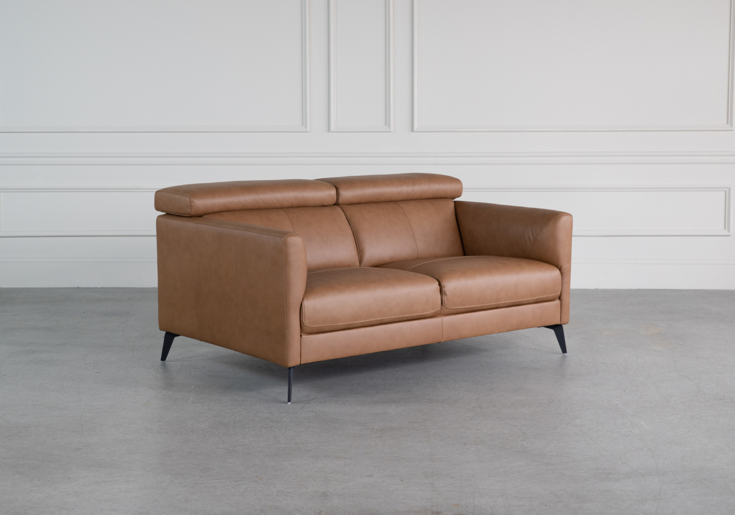 Marki Loveseat Butter Angle