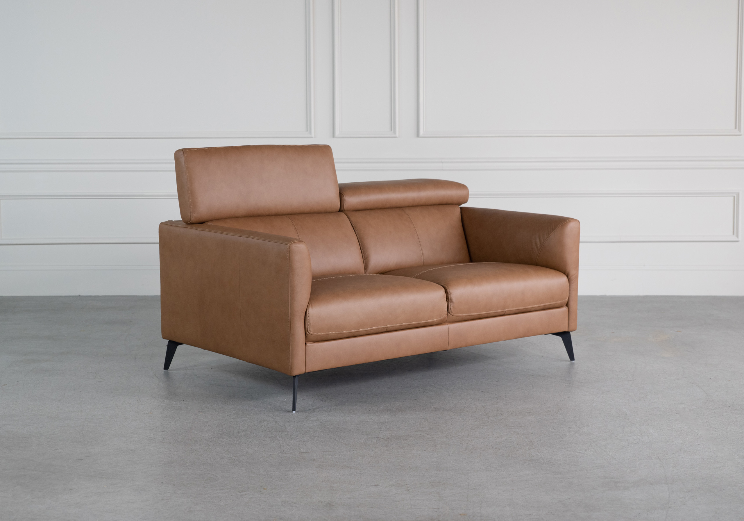 Marki Loveseat Butter Angle Headrest Up Marki Loveseat Butter Angle Headrest Up