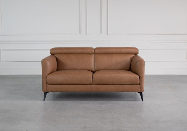 Leather loveseat couch deals