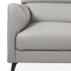 Marki Loveseat Grey M8 Close Up
