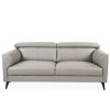 Marki Loveseat Grey M8 Front