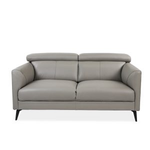 Marki Loveseat Grey M8 Front