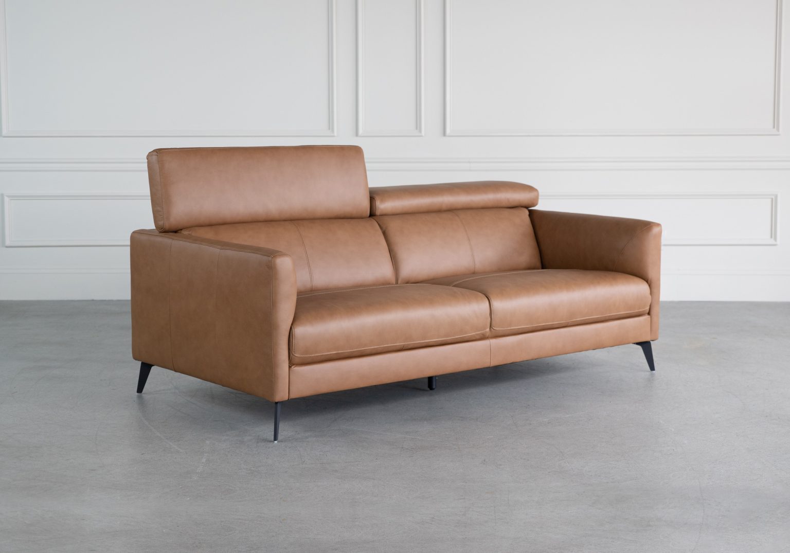 Marki Sofa Butter Angle Headrest Up