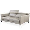 Marki Sofa Grey M8 Headrest Up