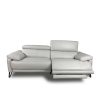 Madison Sofa in New Club Frost, Reclined