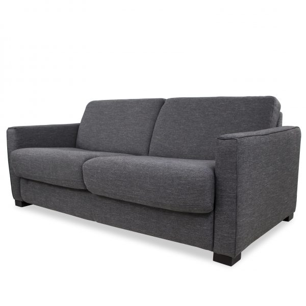 Taylor Sofabed in Grey Fabric, Angle