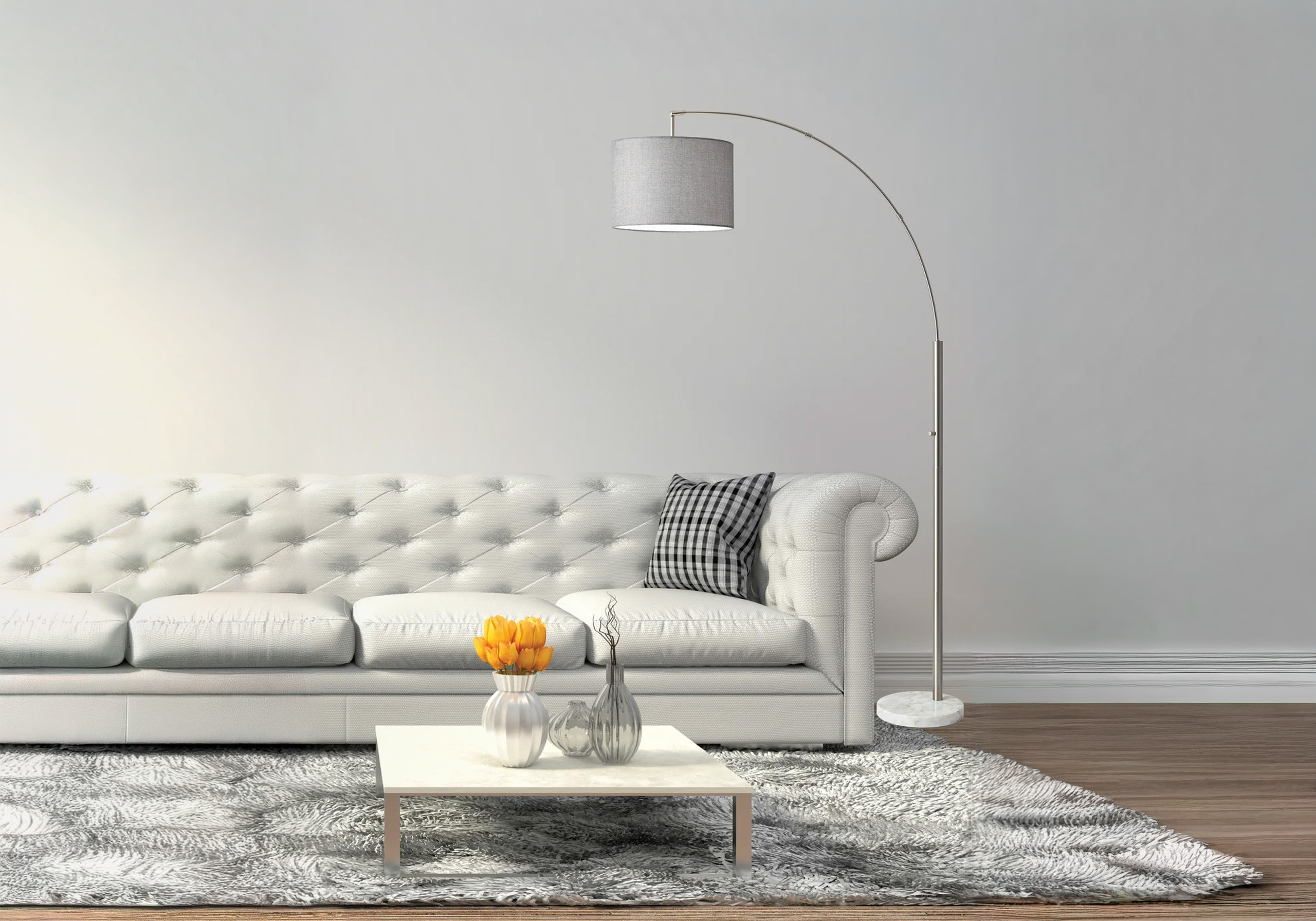 Bowery Single Arc Floor Lamp Bowery Single Arc Floor Lamp