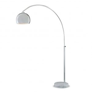 FL158T Floor Lamp with a White Marble Base