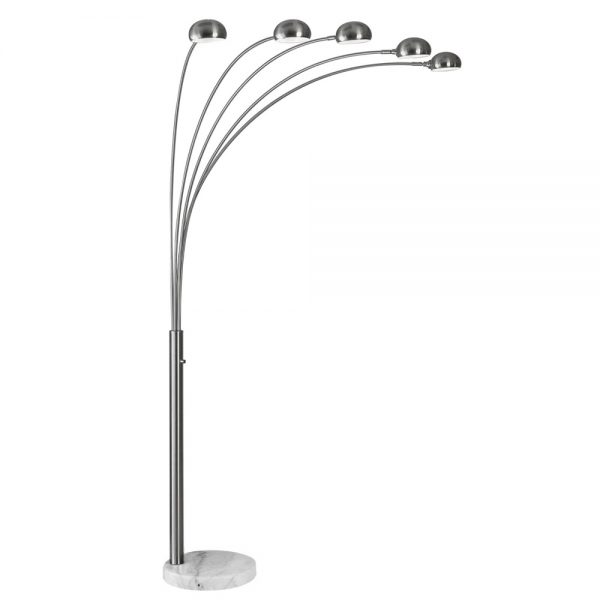 Fl160 5 Floor Lamp Scandesigns Furniture Fl160 5 Floor Lamp Scandesigns Furniture, Contemporary Five 5 Arm Floor Lamp