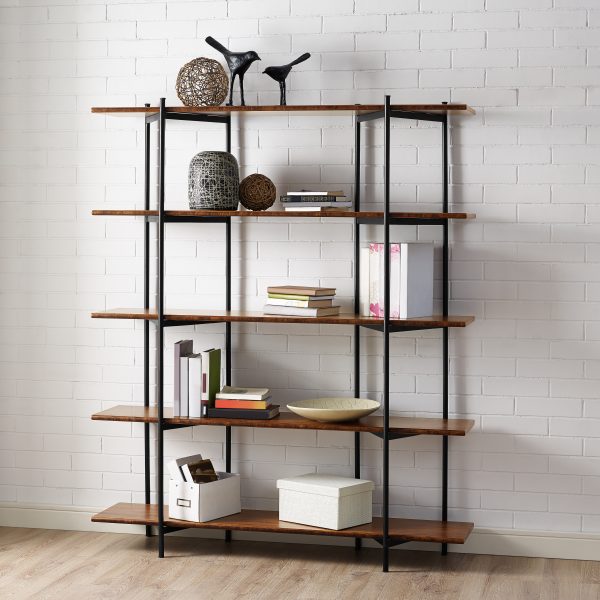 Greenington Studio Metal Bookcase against Wall