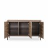 Norman Sideboard in Walnut, Front, Open