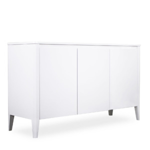 Norman Small Sideboard White Angle Norman Small Sideboard White Angle