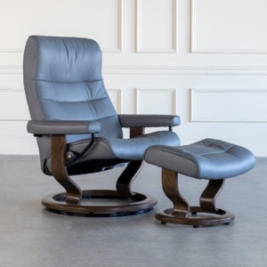 Opal Classic Recliner Neutral Grey Angle Opal Classic Recliner Neutral Grey Angle
