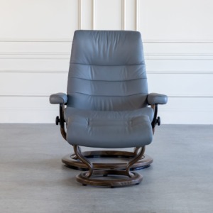 Opal Classic Recliner Neutral Grey Front Opal Classic Recliner Neutral Grey Front
