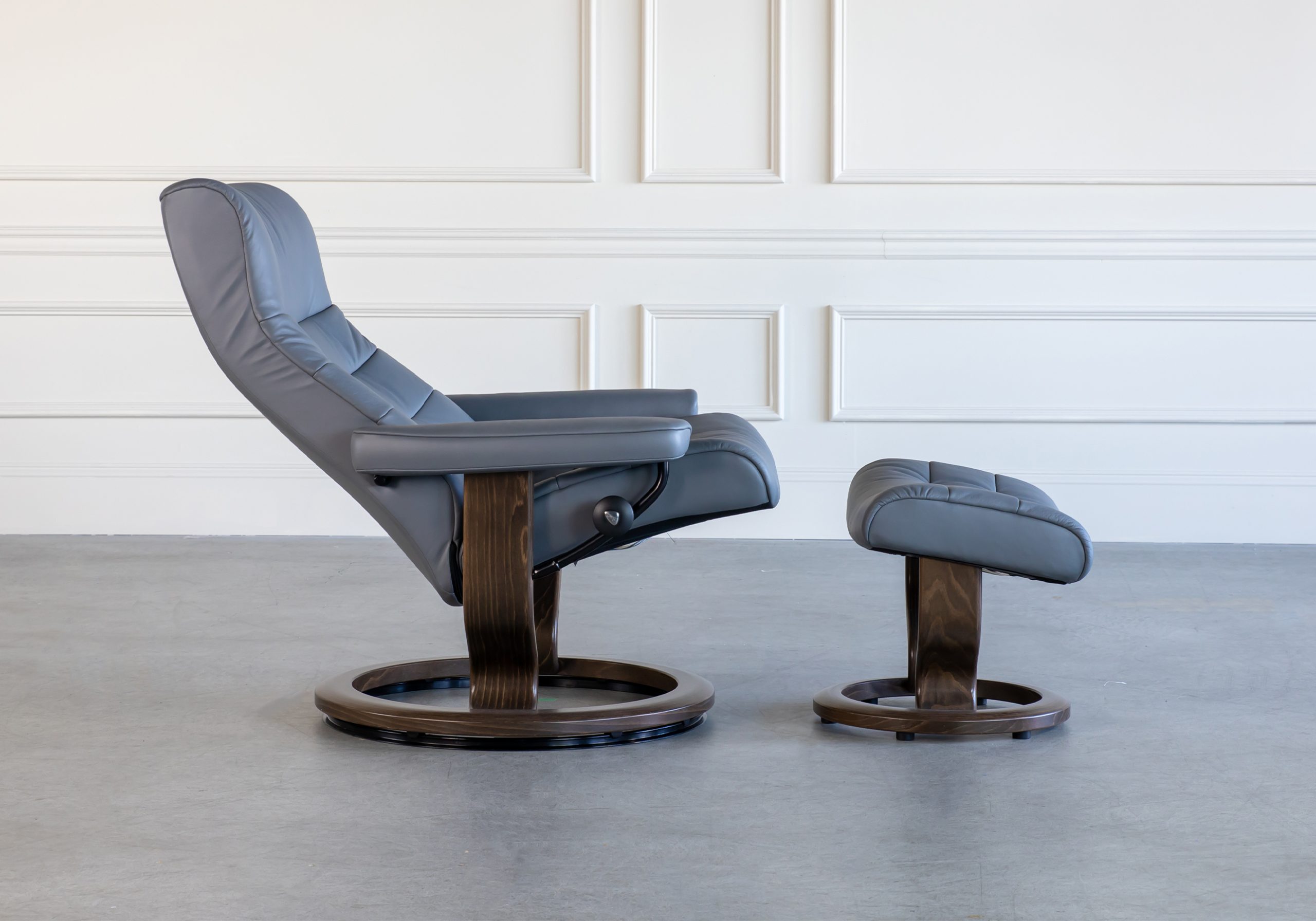 Opal Classic Recliner Neutral Grey Recline Opal Classic Recliner Neutral Grey Recline