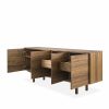 Skovby SM306 Sideboard, Angle, Open