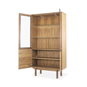 SM307 Wood Display Cabinet - Angle - 3 SM307 Wood Display Cabinet - Angle - 3