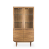 SM307 Wood Display Cabinet - Front