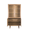 SM307 Wood Display Cabinet - Front - 2
