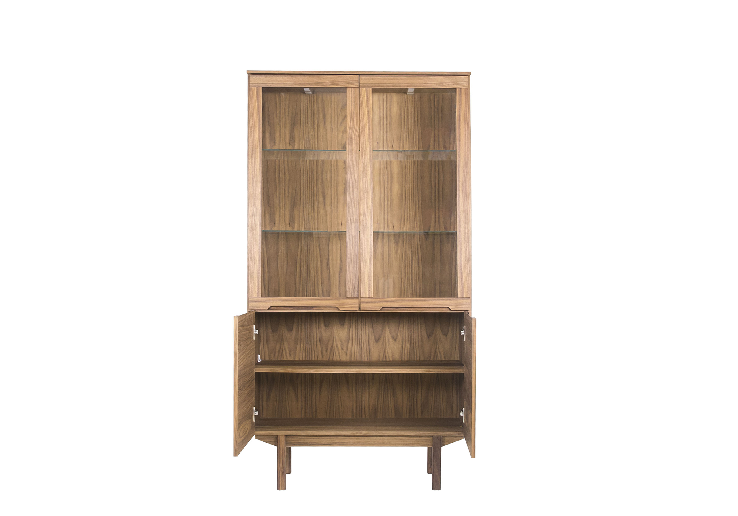 SM307 Wood Display Cabinet - Front - 2 SM307 Wood Display Cabinet - Front - 2