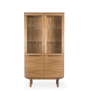SM307 Wood Display Cabinet - Front