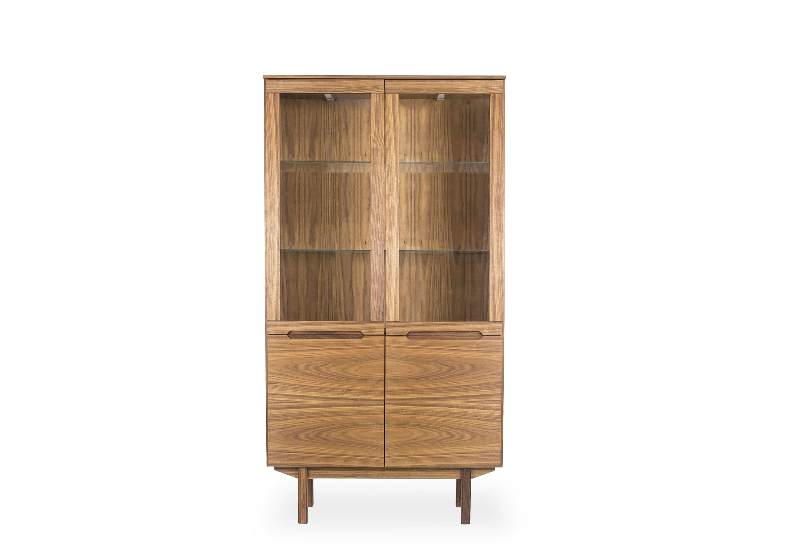 SM307 Wood Display Cabinet - Front