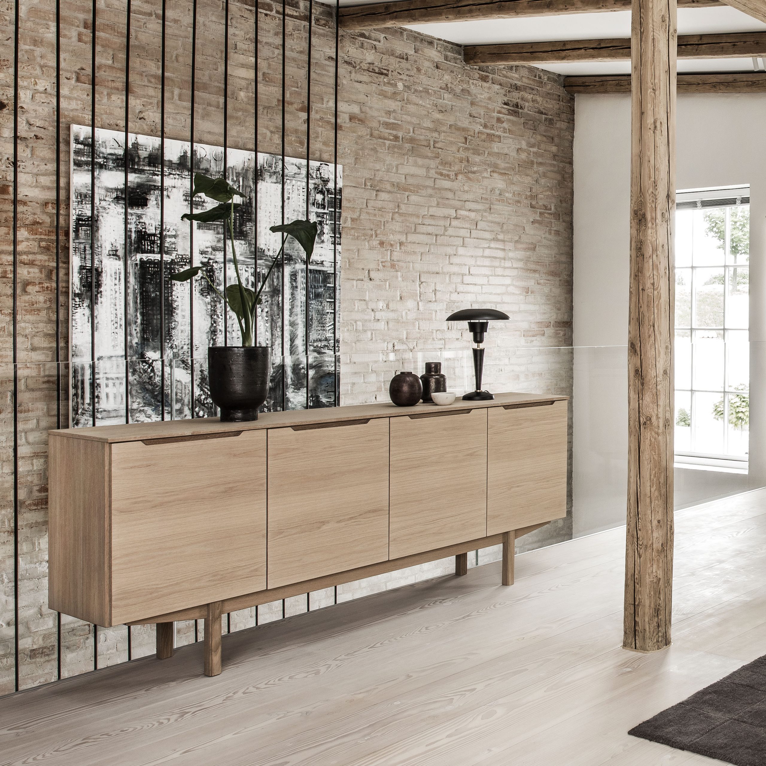 Skovby SM306 Wood Sideboard ScanDesigns Furniture
