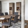 Pair of Skovby SM914 Display Cabinets in Oiled Walnut in Dining Room