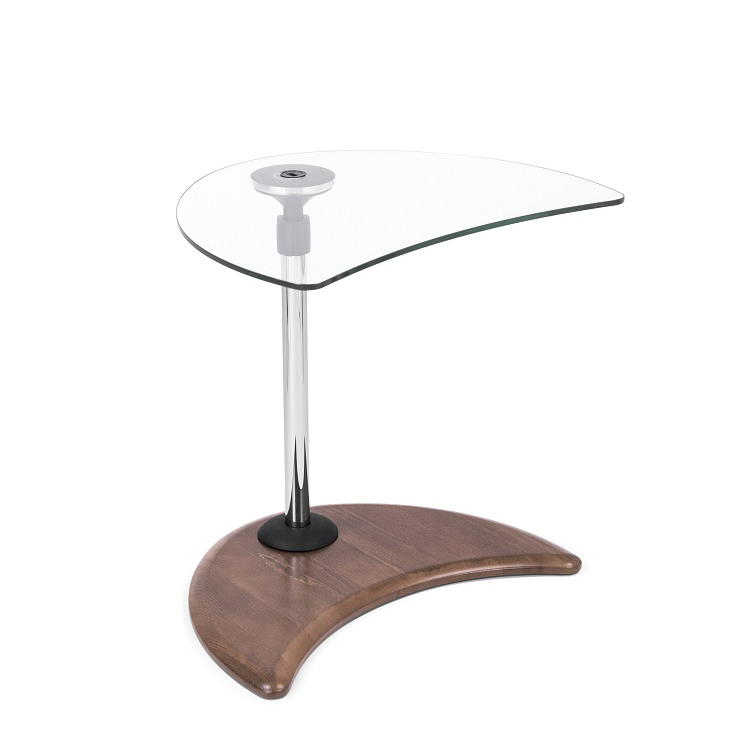 Stressless Alpha Side Table with Glass Top ScanDesigns Furniture