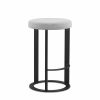 Allegro Counter Stool in Merino and Black Coral, Angle