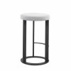 Allegro Counter Stool in Merino and Black Coral, Back