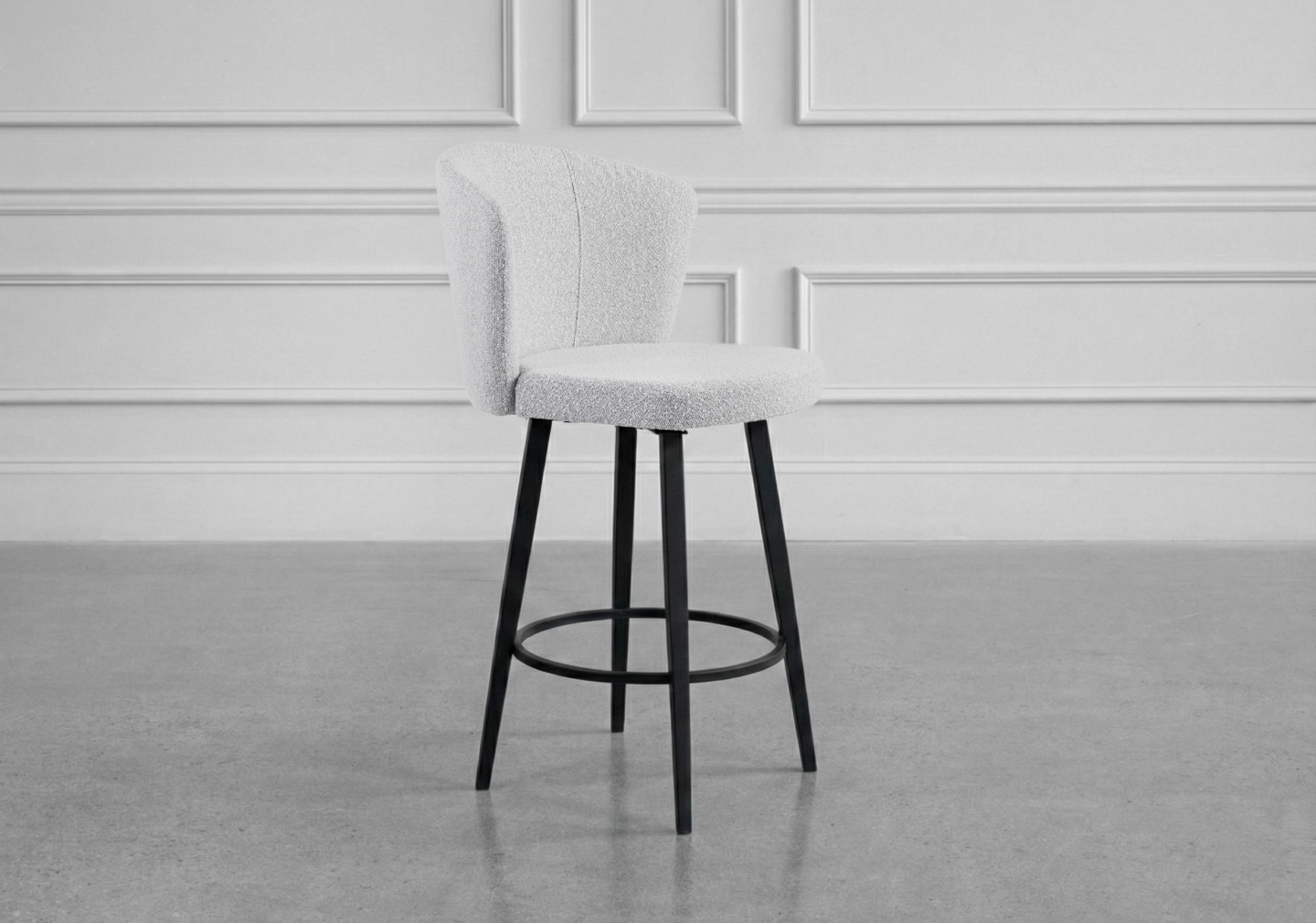 Benson Swivel Stool Merino - Featured