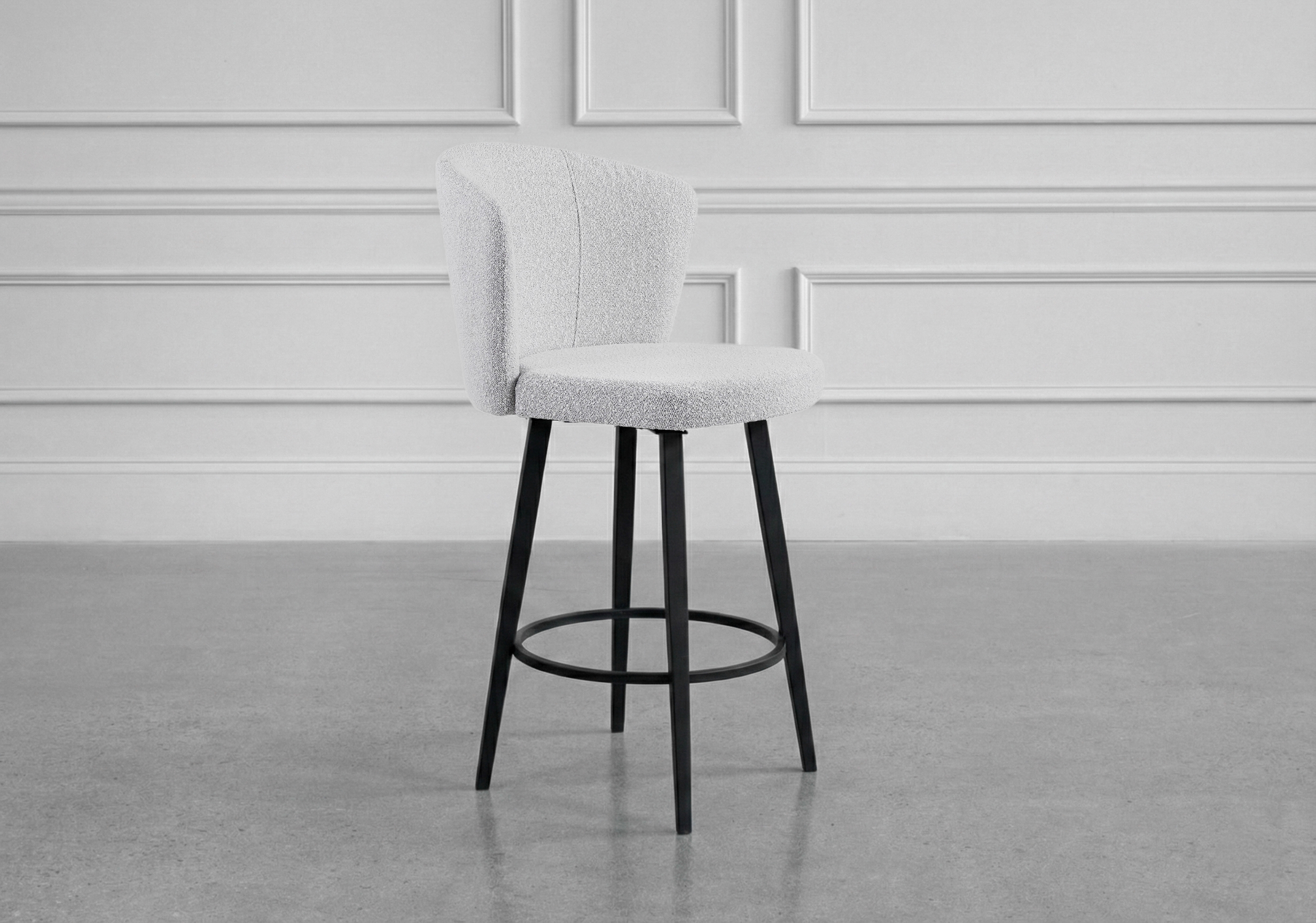 Benson Swivel Stool Merino - Featured