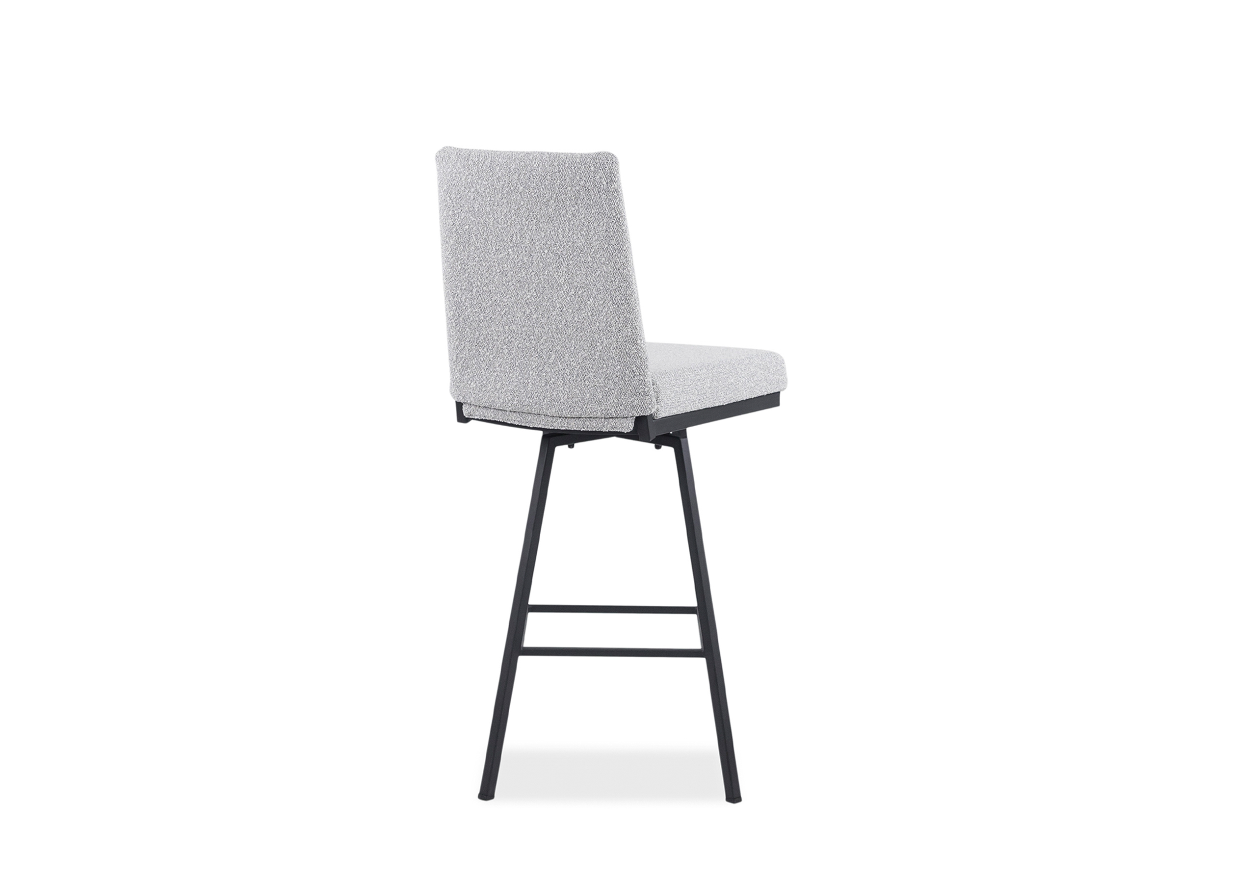 Linea Swivel Stool Jt Merino Black Coral Back Linea Swivel Stool Jt Merino Black Coral Back