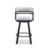 Ronny Swivel Stool Merino Front