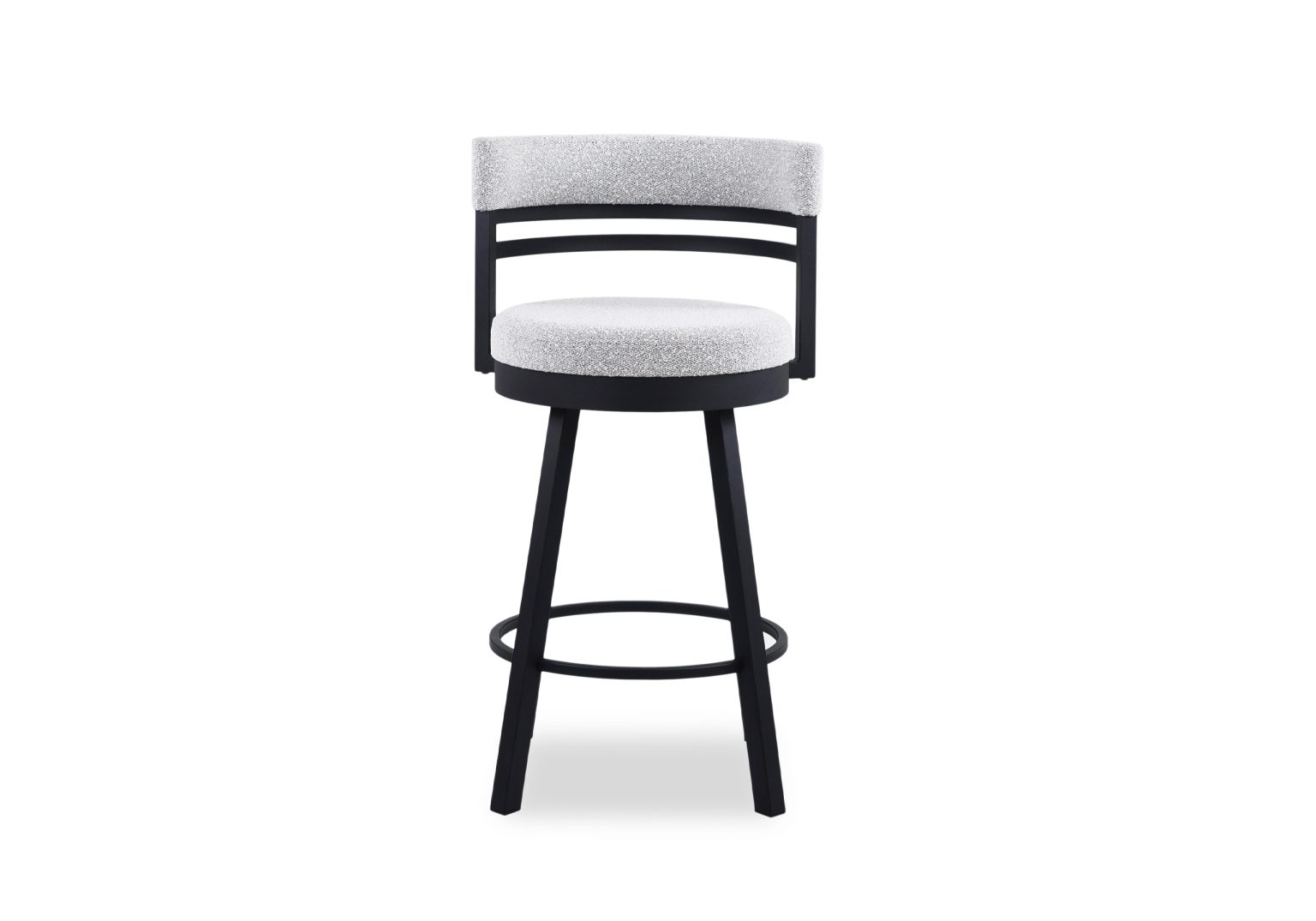 Ronny Swivel Stool Merino Front