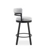 Ronny Swivel Stool Merino Side