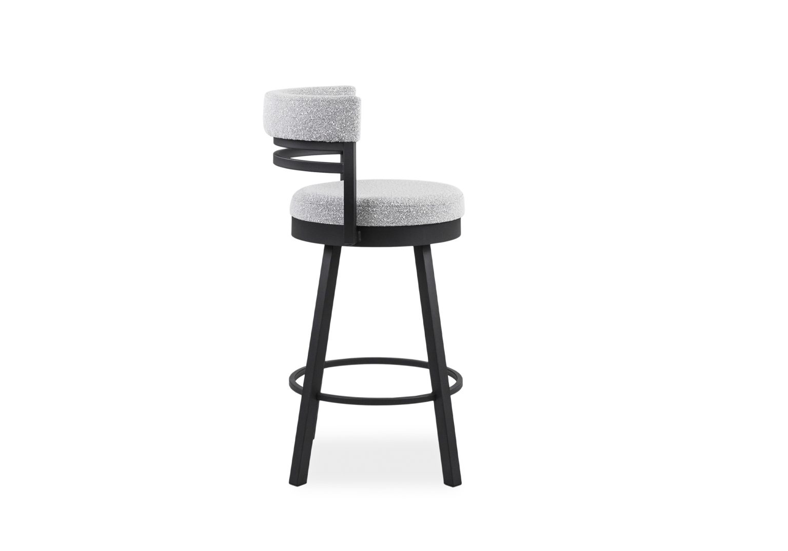 Ronny Swivel Stool Merino Side