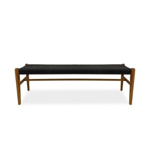 Sun Cabinet 7004 Bench in Teak, Front