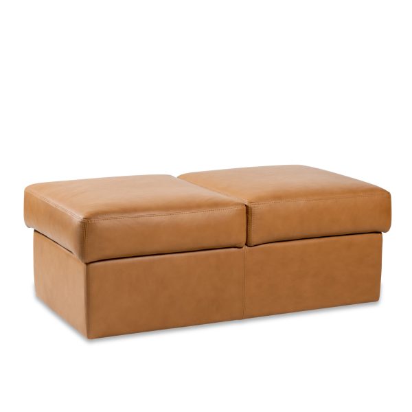 IMG DPALLHC Ottoman in Trend Nature, Angle, Leather